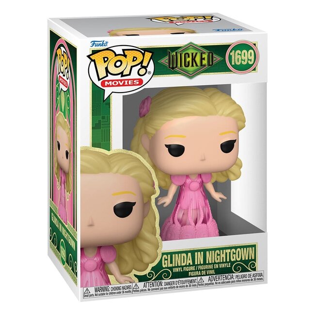 Wicked POP! Movies Vinylfigur Glinda (Nachthemd) 9 cm