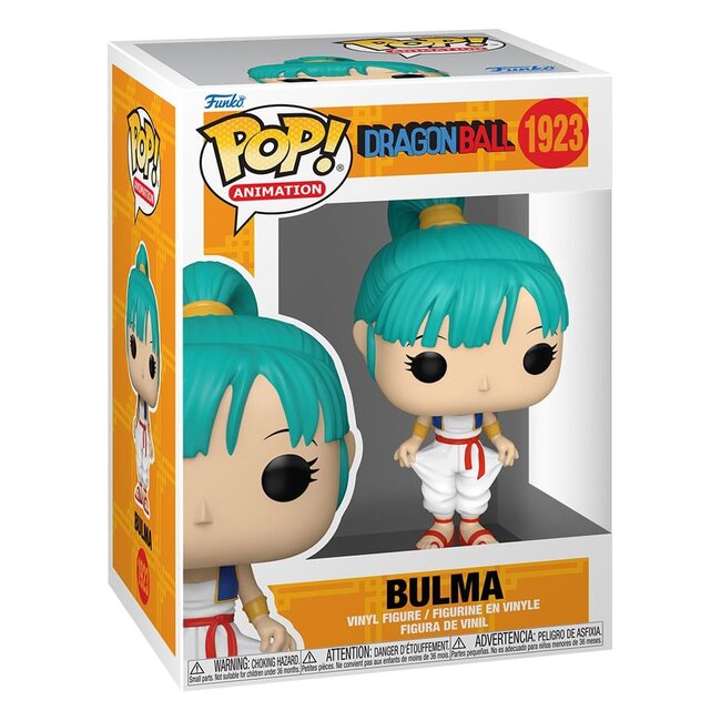 Dragon Ball POP! Animation Vinyl Figur Bulma (Shop) 9 cm