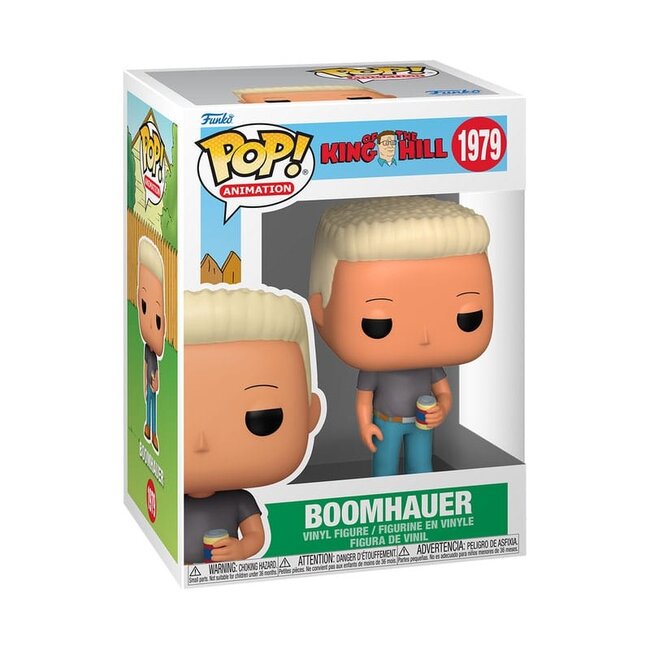 King of the Hill POP! TV Vinyl Figur Boomhauer 9 cm