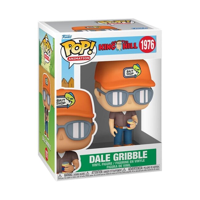 King of the Hill POP! TV Vinyl Figur Dale Gribble 9 cm