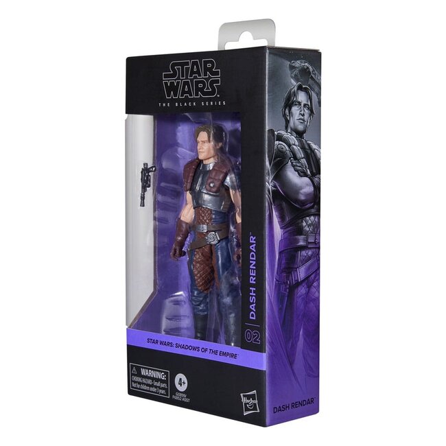Star Wars: Shadows of the Empire Black Series Action Figure Dash Rendar 15 cm