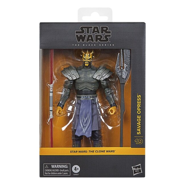 Hasbro Star Wars: The Clone Wars Black Series Action Figure Savage Opress 15 cm