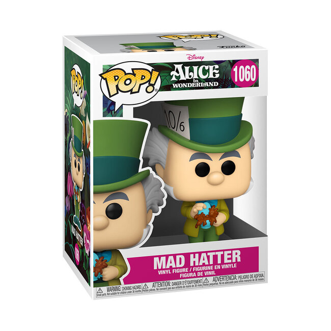 Alice in Wonderland POP! Disney Vinyl Figure Mad Hatter 9 cm