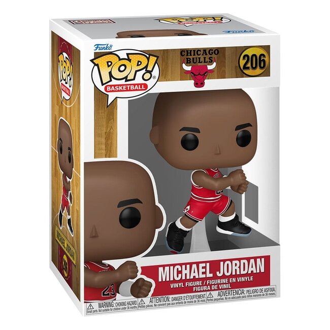 NBA Legends POP! Sports Vinyl Figur Bulls - Michael Jordan ('89) "The Shot" 9 cm