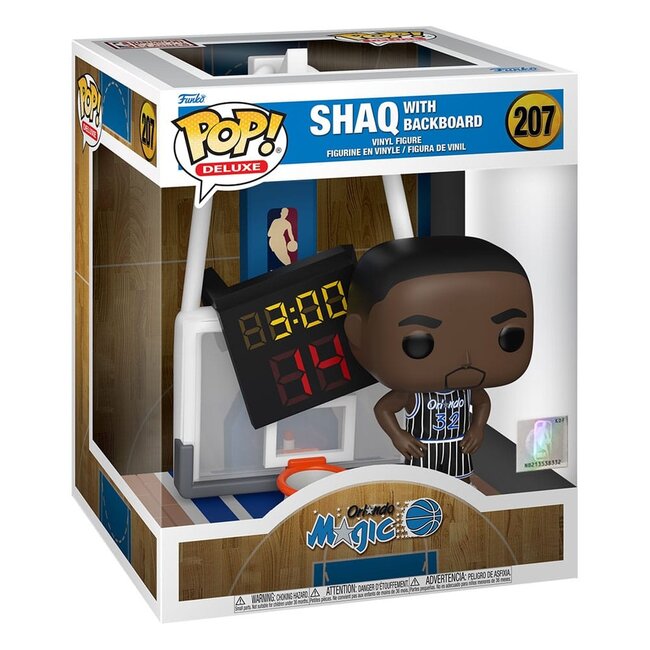 NBA Legends POP! Sports Deluxe Vinylfigur Shaq mit Backboard 16 cm