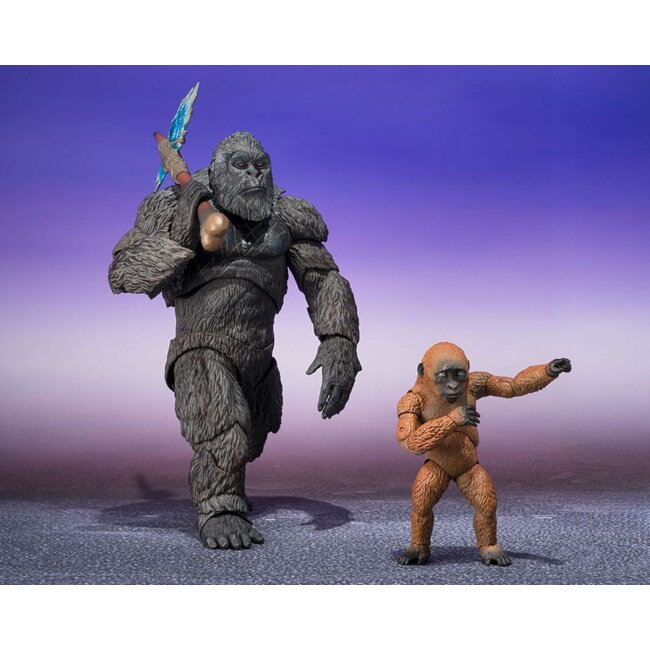 Godzilla x Kong: Das neue Imperium SH Monster Arts Actionfiguren 2er-Pack Suko & Mothra