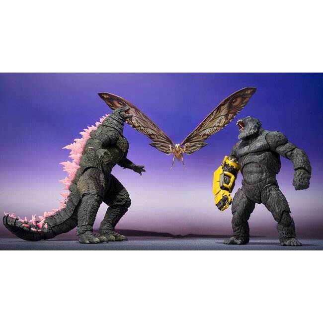 Godzilla x Kong: Das neue Imperium SH Monster Arts Actionfiguren 2er-Pack Suko & Mothra