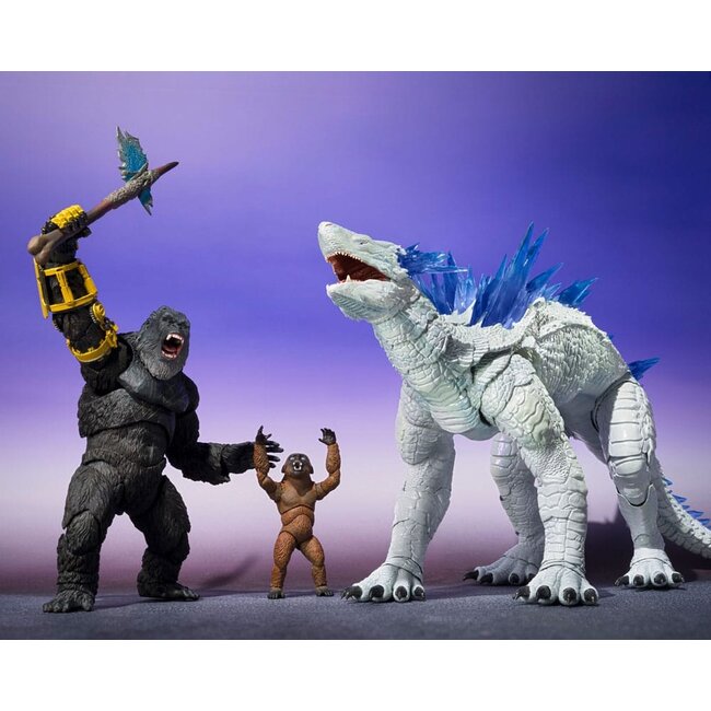Godzilla x Kong: The New Empire S.H. Monster Arts Action Figures 2-Pack Suko & Mothra