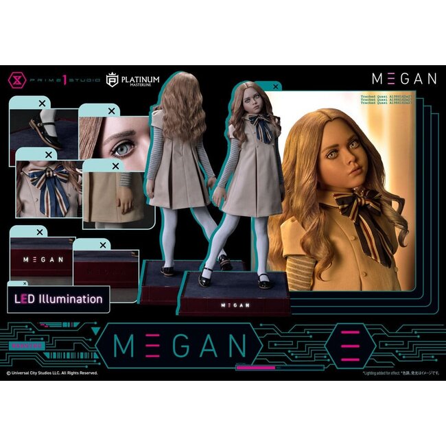 M3gan Platimum Masterline Series Statue 1/3 M3Gan 50 cm