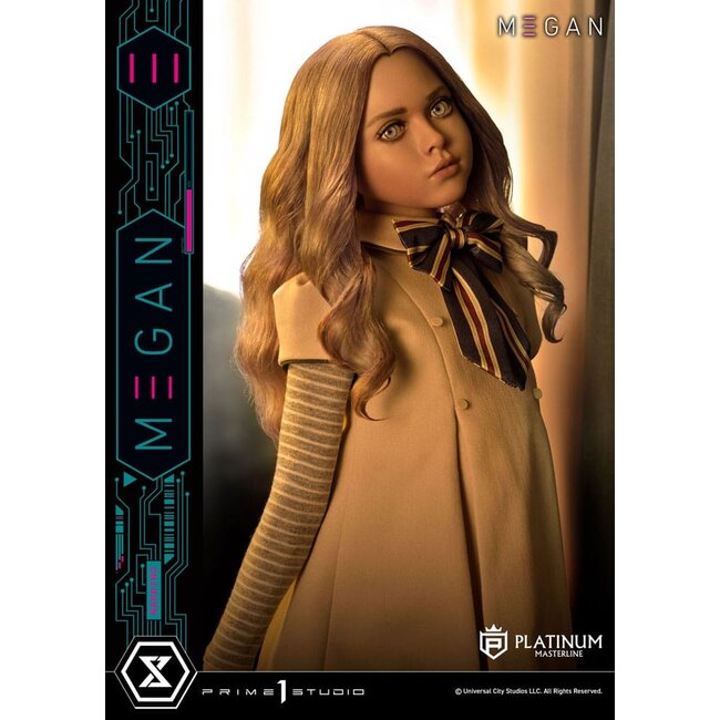 M3GAN Platimum Masterline Series Statue 1/3 M3GAN Bonus Version 50 cm