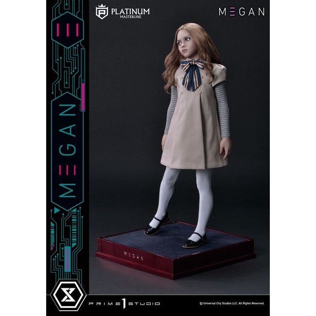 M3GAN Platimum Masterline Series Statue 1/3 M3GAN Bonus Version 50 cm