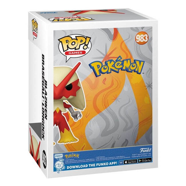 Pokemon POP! Games Vinyl Figur Blaziken (EMEA) 9 cm