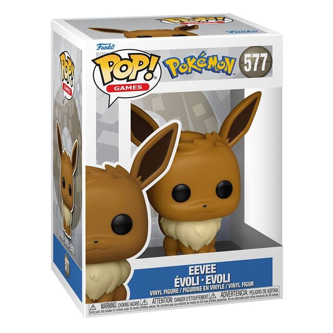 Pokemon POP! Games Vinylfigur Evoli (EMEA) 9 cm
