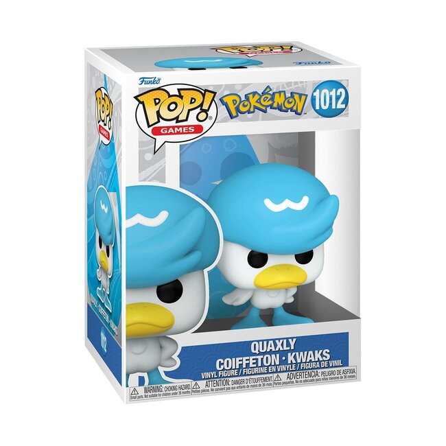 Pokemon POP! Games Vinyl Figur Quaxly (EMEA) 9 cm