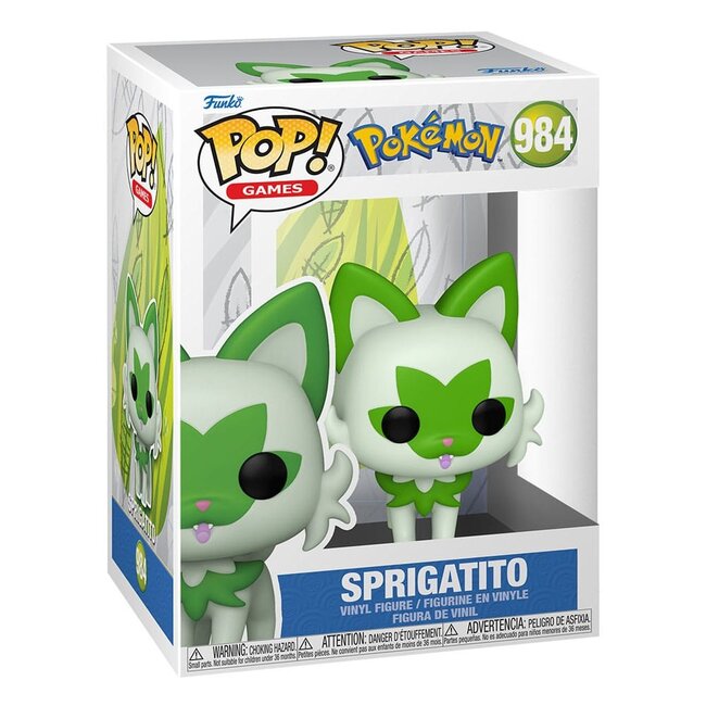 Pokemon POP! Games Vinyl Figur Sprigatito (EMEA) 9 cm