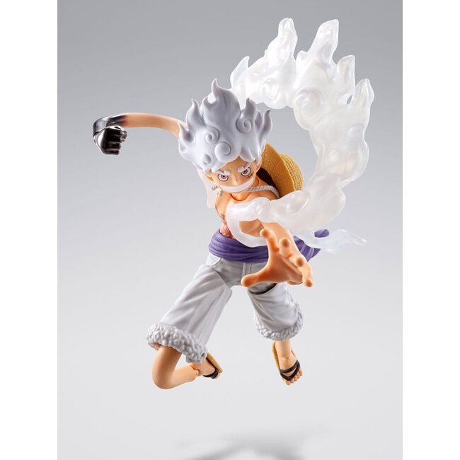 One Piece S.H.Figuarts Action Figure Monkey D. Luffy Gear 5 -Future Island Egghead- 15 cm