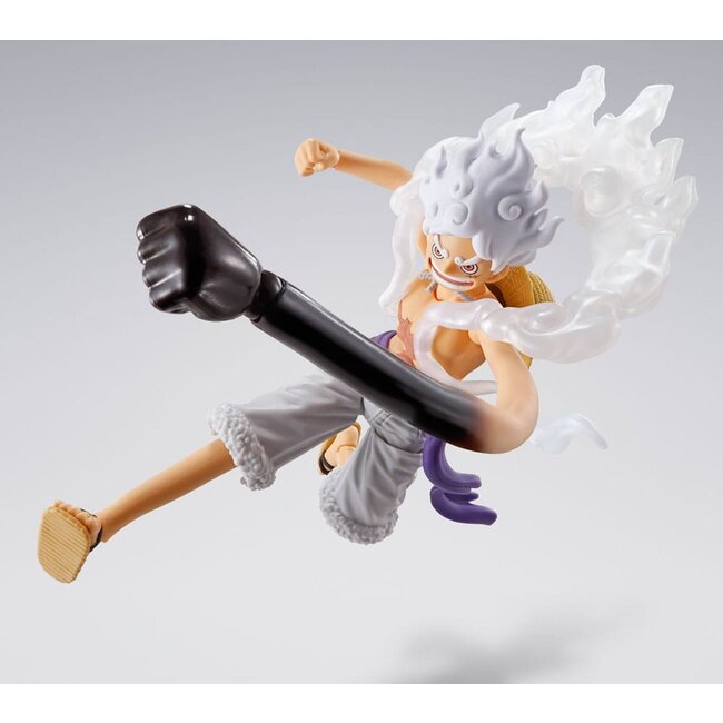 One Piece S.H.Figuarts Action Figure Monkey D. Luffy Gear 5 -Future Island Egghead- 15 cm