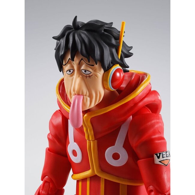 One Piece SHFiguarts Actionfigur Monkey D. Luffy Gear 5 -Future Island Egghead- 15 cm