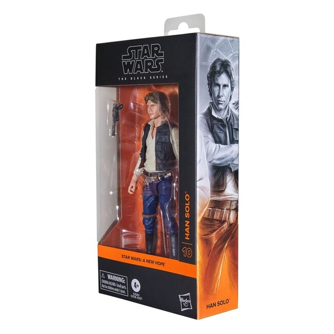 Star Wars Episode IV Black Series Action Figure Han Solo 15 cm