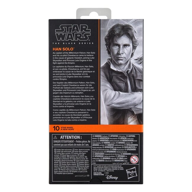 Star Wars Episode IV Black Series Actionfigur Han Solo 15 cm