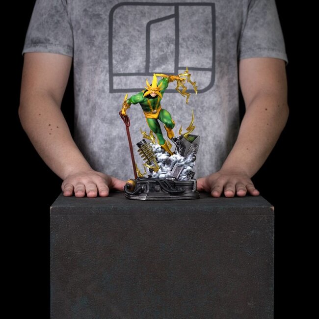 Spider-Man vs. Schurken Diorama BDS Art Scale Statue 1/10 Electro 25 cm
