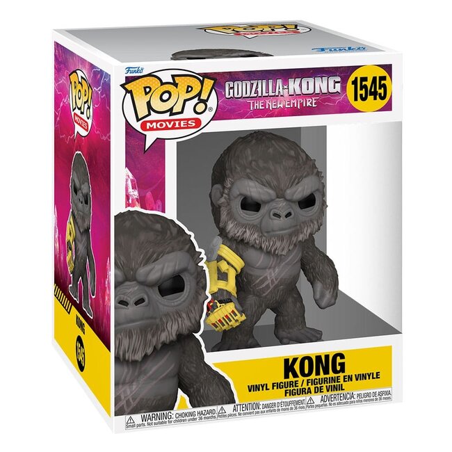 Godzilla vs Kong 2 Übergroße POP! Vinylfigur Kong 15 cm
