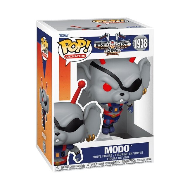 Biker Mice From Mars Pop! Animation Vinyl Figure Modo 9 cm