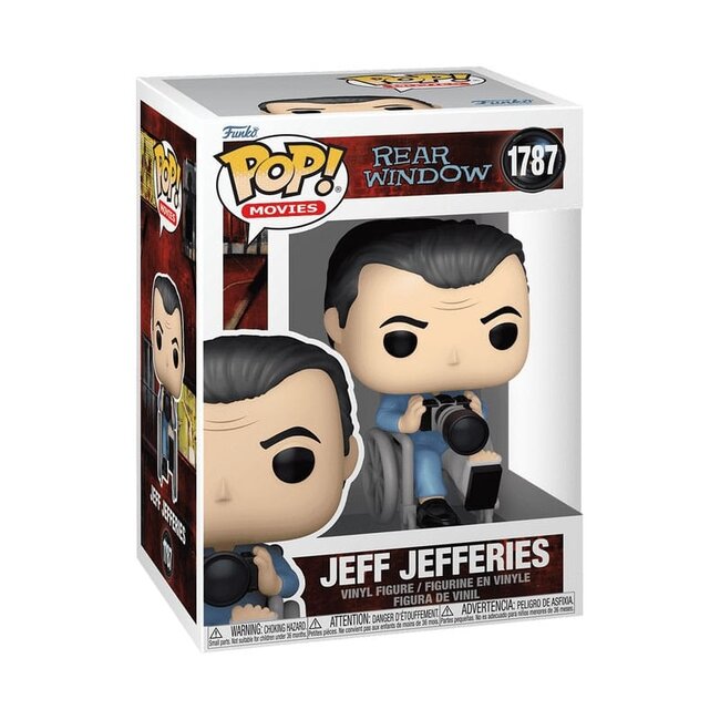 Das Fenster zum Hof POP! Movies Vinyl Figuren LB "Jeff" Jefferies 9 cm