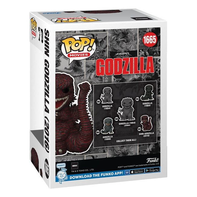 Godzilla 70th Anniversary POP! Movies Vinyl Figur Godzilla 2016 9 cm