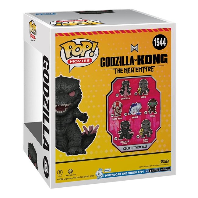 Godzilla vs Kong 2 Übergroße POP! Vinylfigur Godzilla 15 cm