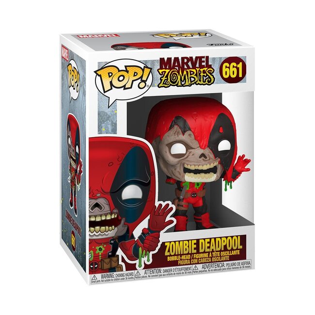 Marvel POP! Vinylfigur Zombie Deadpool 9 cm