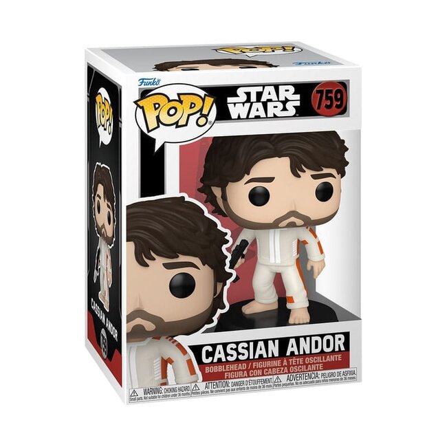 Star Wars: Andor POP! TV Vinyl Figur Cassian Andor 9 cm