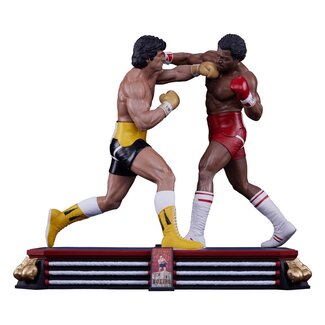 Premium Collectibles Studio Rocky III Diorama 1/4 Statue Rocky Balboa & Apollo Creed 48 cm