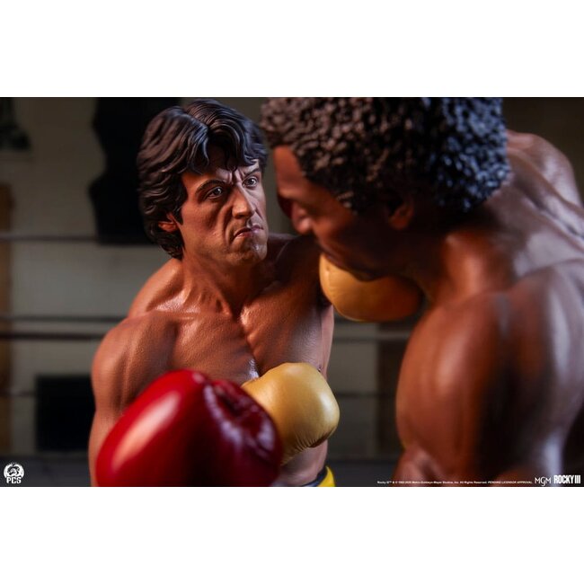Rocky III Diorama 1/4 Statue Rocky Balboa  & Apollo Creed 48 cm