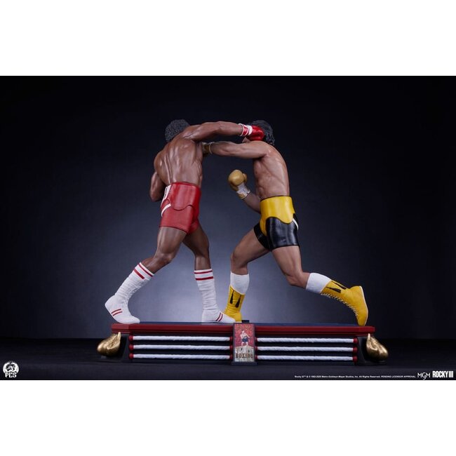 Rocky III Diorama 1:4 Statue Rocky Balboa & Apollo Creed 48 cm