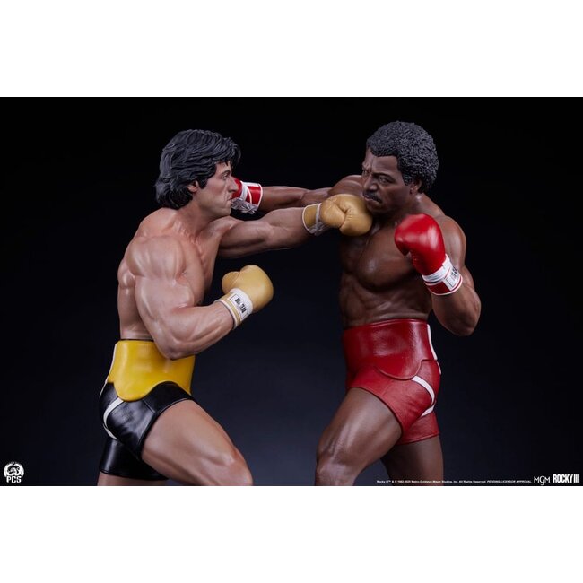 Rocky III Diorama 1/4 Statue Rocky Balboa & Apollo Creed 48 cm