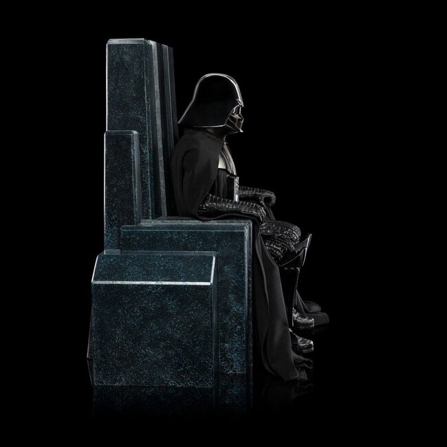 Star Wars Art Scale Statue 1/10 Darth Vader auf dem Thron 18 cm