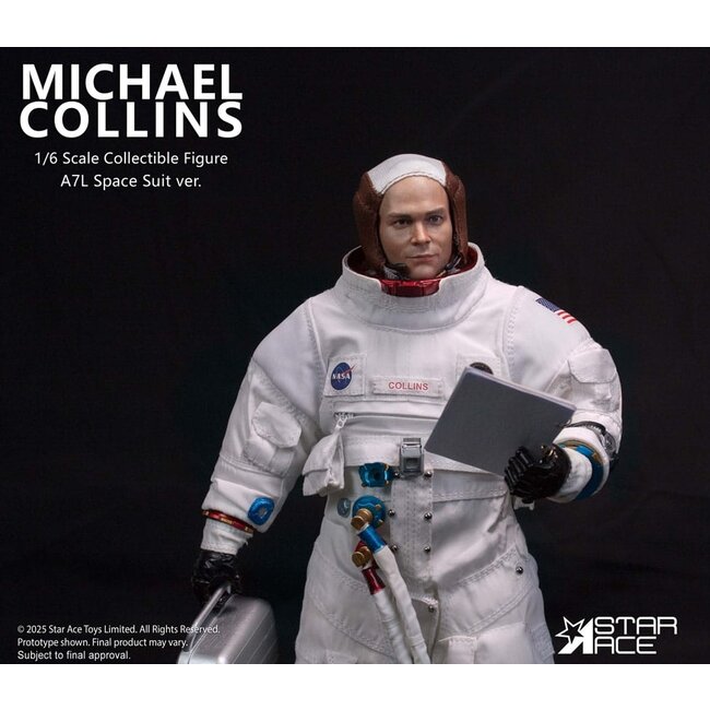 NASA Apollo 11 Action Figure 1/6 Michael Collins 30 cm
