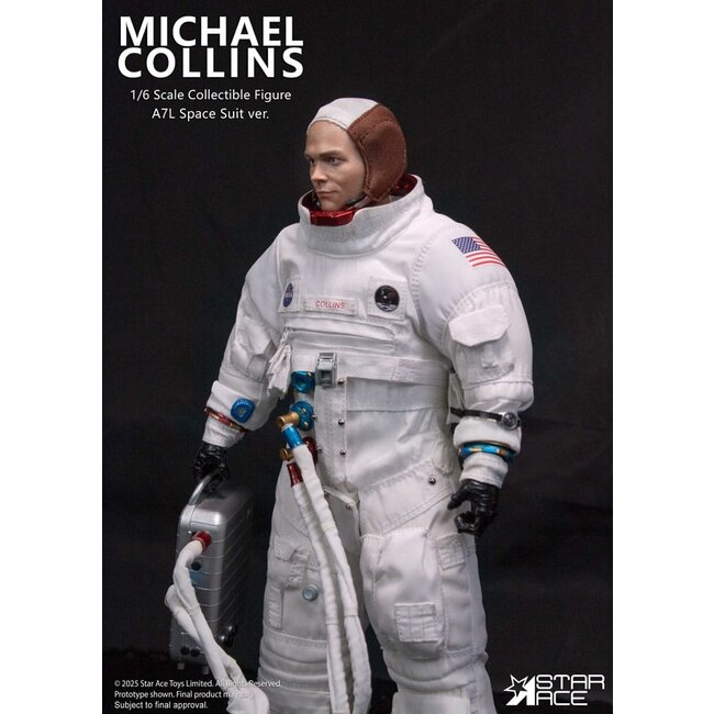 NASA Apollo 11 Action Figure 1/6 Michael Collins 30 cm