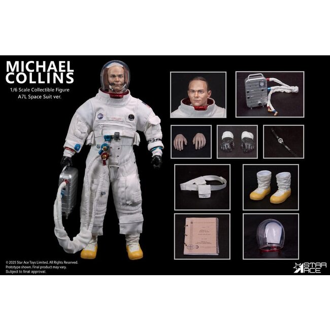 NASA Apollo 11 Actionfigur 1/6 Michael Collins 30 cm