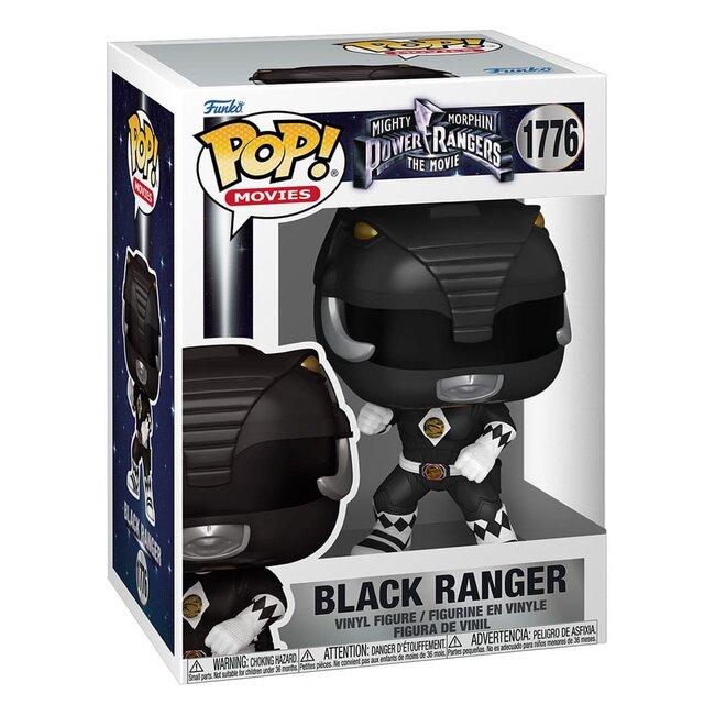 Mighty Morphin Power Rangers: The Movie POP! Movies Vinyl Figuren Schwarzer Ranger 9 cm