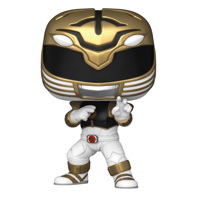 Mighty Morphin Power Rangers: The Movie POP! Films Vinyl Figuren Witte Ranger 9 cm