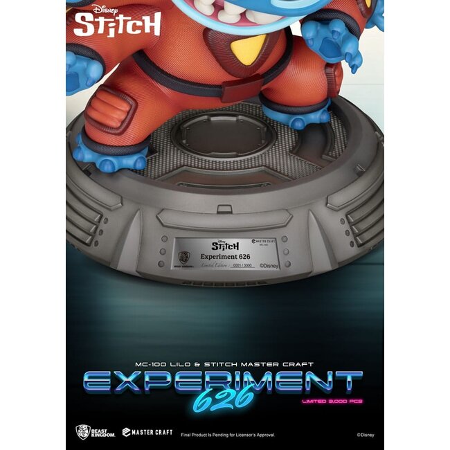 Lilo & Stitch Master Craft Statue Experiment 626 39 cm