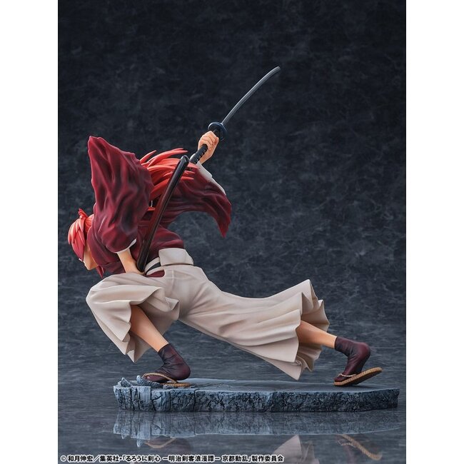 Rurouni Kenshin: Meiji Kenkaku Romantan Kyoto Douran PVC Statue 1/6 Kenshin Himura Dragon Flight of Heaven Ver. 26 cm