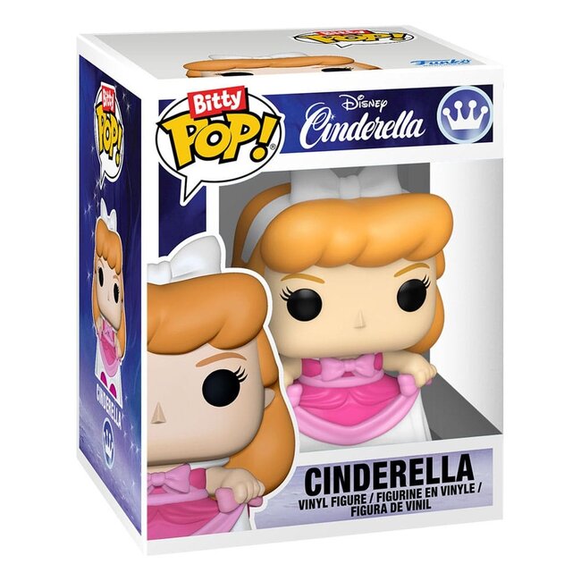 Disney Bitty POP! Display mit 2 Vinylfiguren Cinderellas Schloss