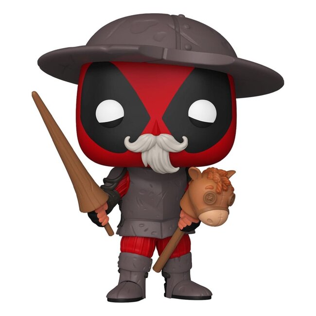 Funko Marvel POP! Plus Vinylfigur Deadpool als Don Quixote 9 cm