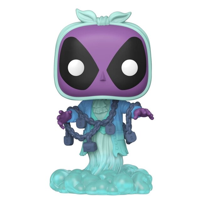 Funko Marvel POP! Plus Vinyl Figure Deadpool as Jacob Marley 9 cm