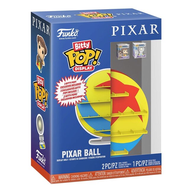 Pixar Bitty POP! Display mit 2 Vinylfiguren Pixar Ball