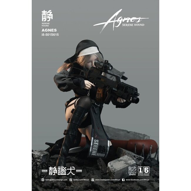 Original Character Action Figure 1/6 Serene Hound "Agnes" 30 cm