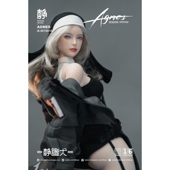 Original Charakter Actionfigur 1/6 Serene Hound "Agnes" 30 cm